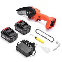 SAFEYEAR 21V Cordless portable cut off tile mini chain Single hand power wood cordless electric saw